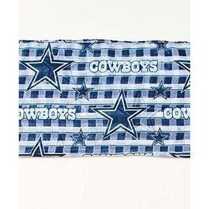 Women's Dallas Cowboys Plaid Endless Loop Scarf